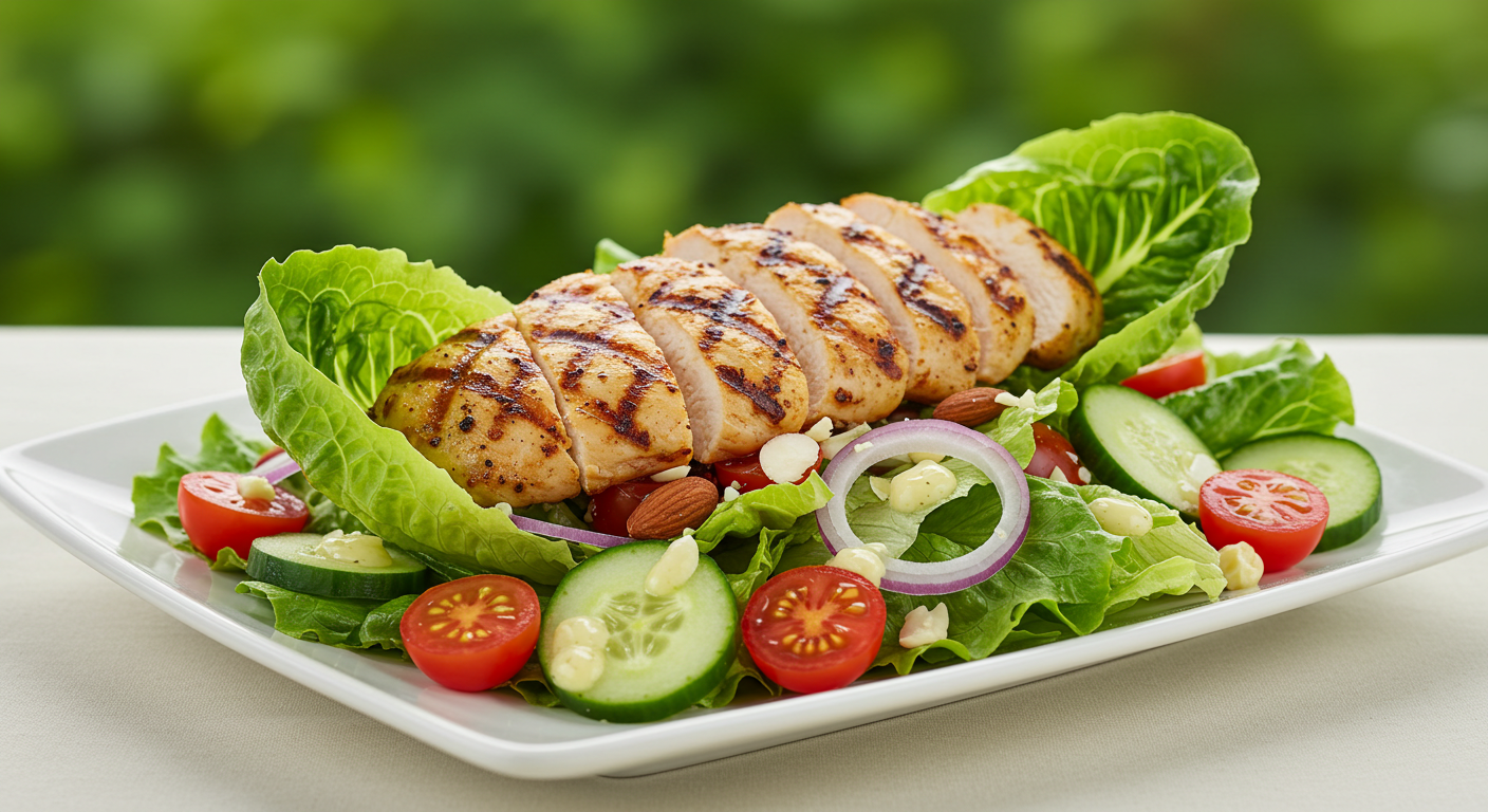 외식하면서도 케토 유지하는 법 실전 메뉴 꿀팁 그릴치킨샐러드