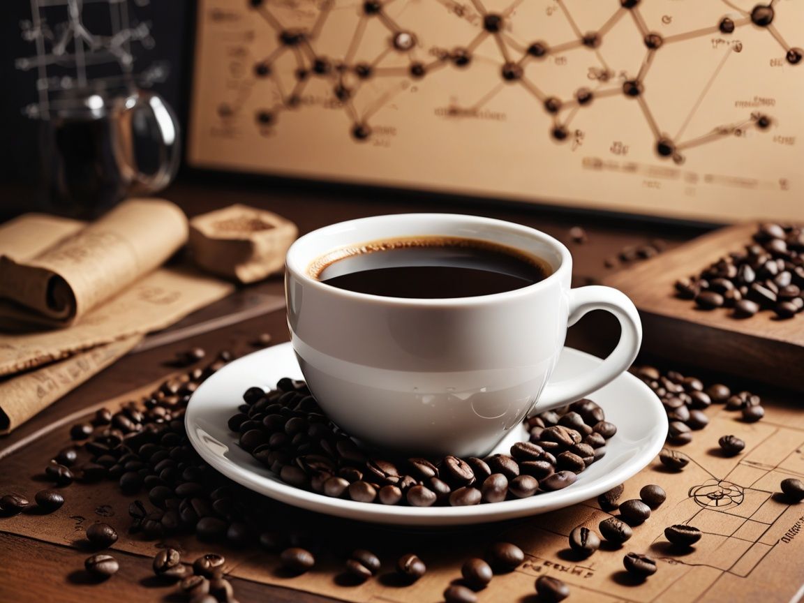 커피 성분별 효능 분석 관련 이미지