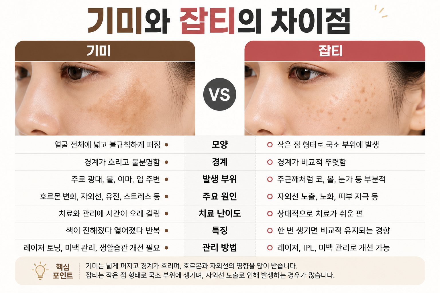 기미 없애는 방법