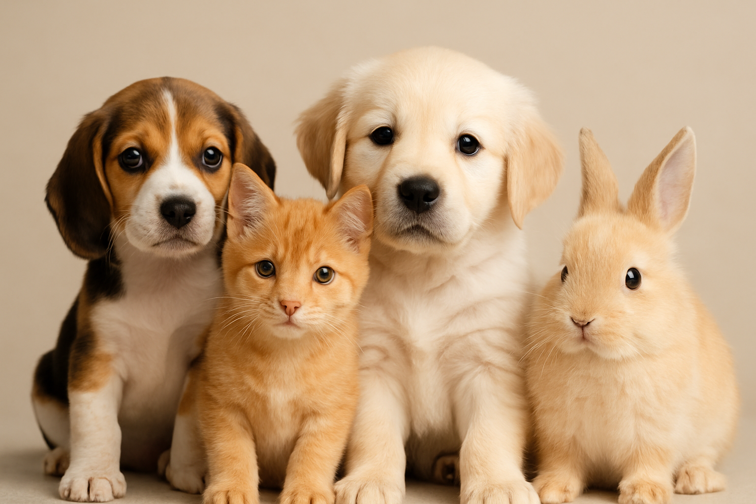 대표적인 반려동물들