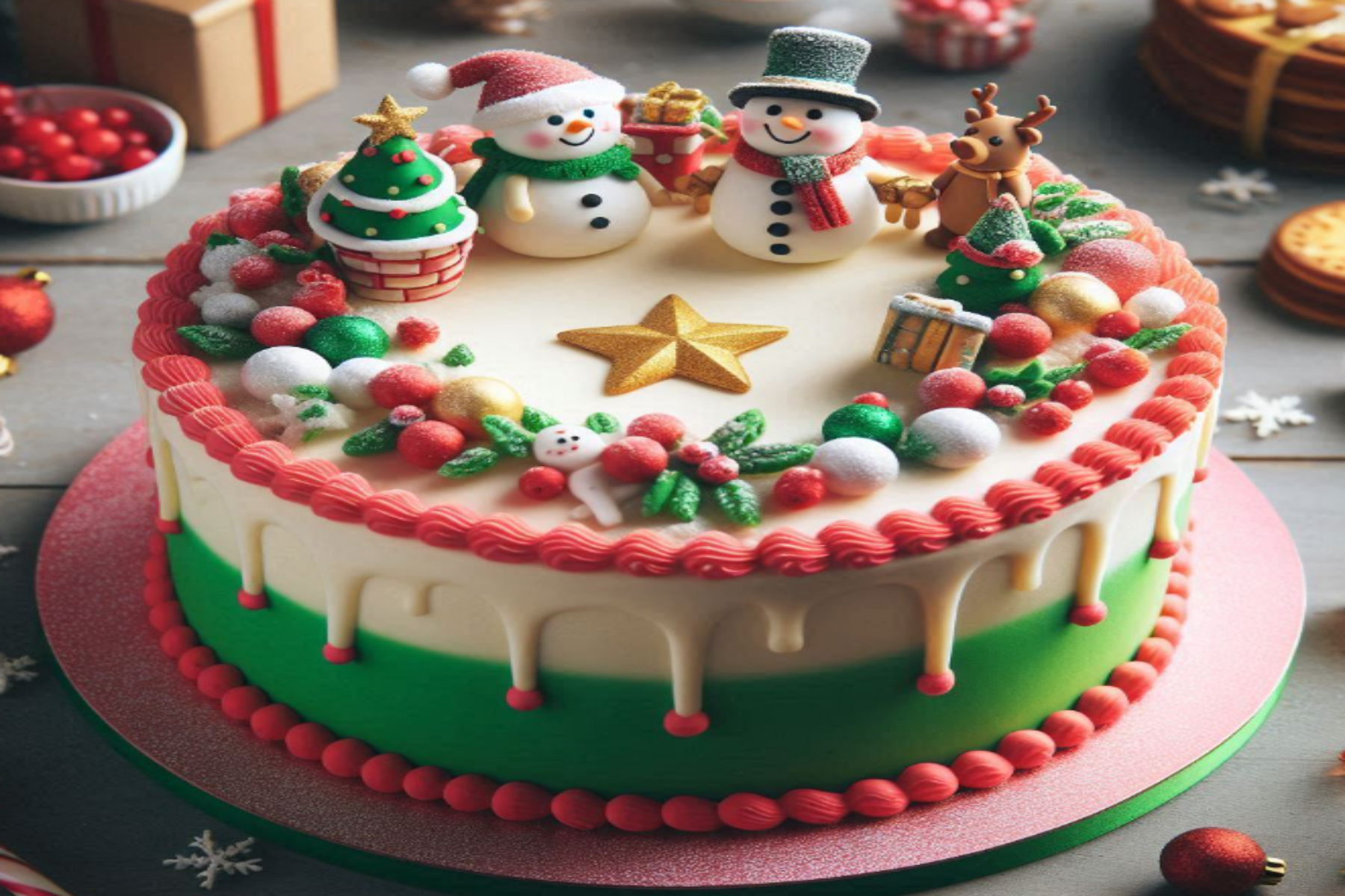 스타벅스 크리스마스 케이크 스틸컷4