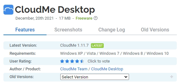 CloudMe-Desktop