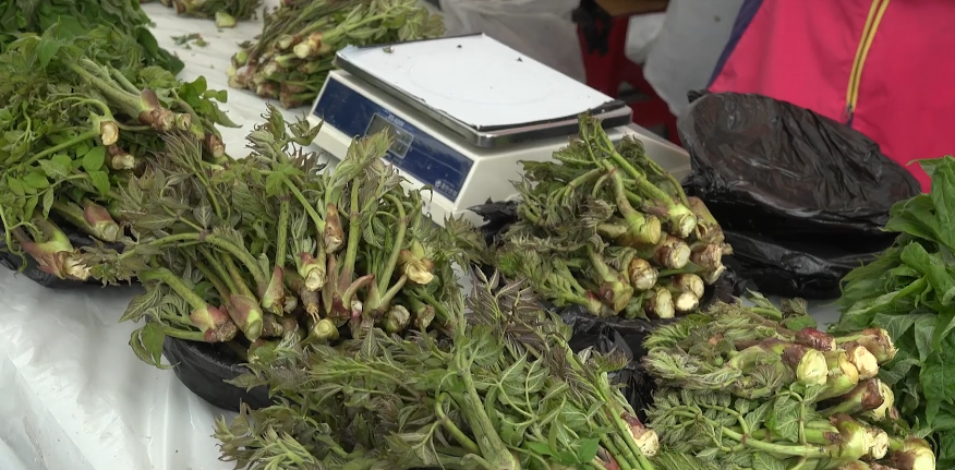 양평 산나물 축제-나물직거래