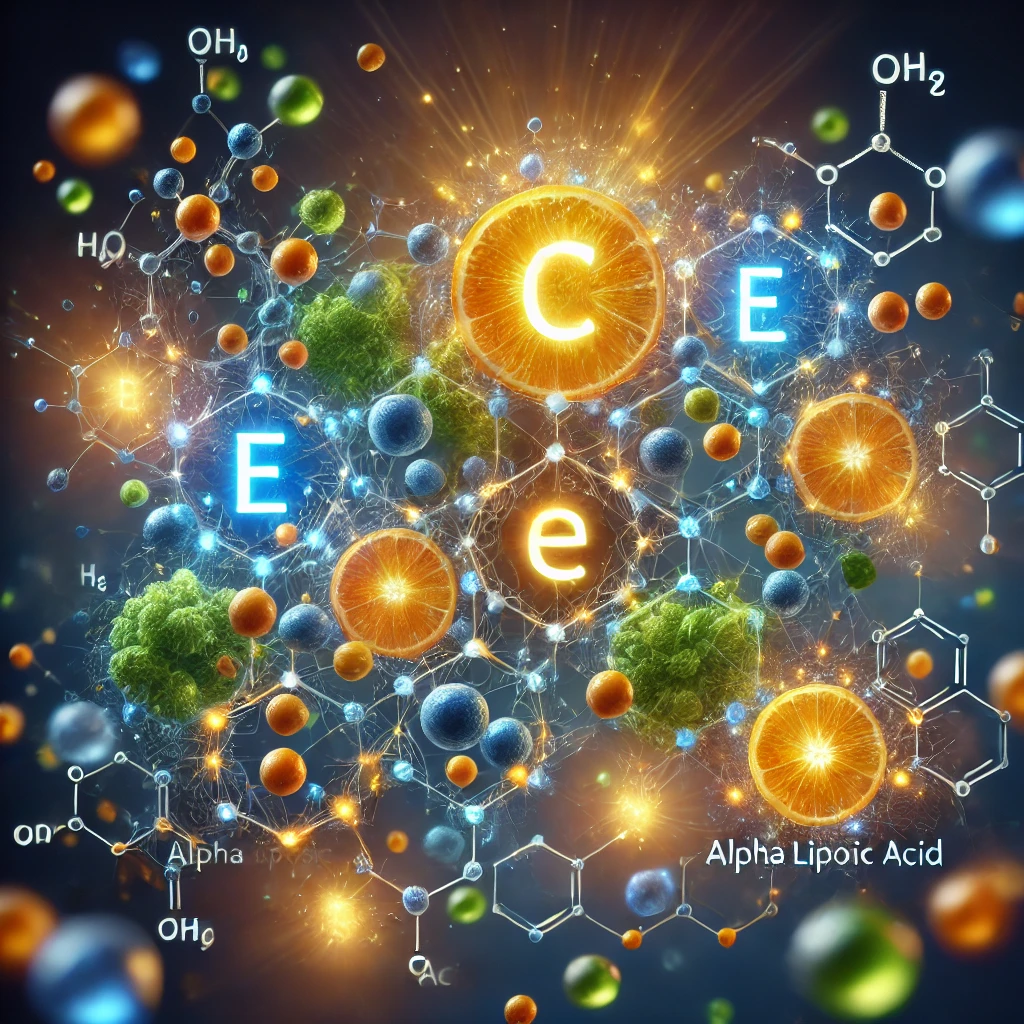알파 리포산과 다른 항산화제의 비교