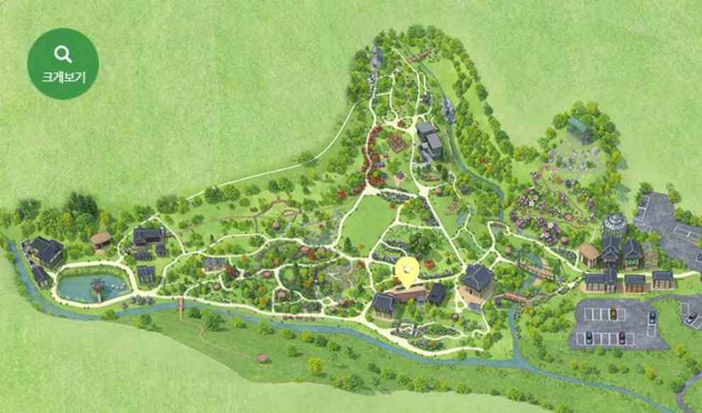 아침고요 수국전시회