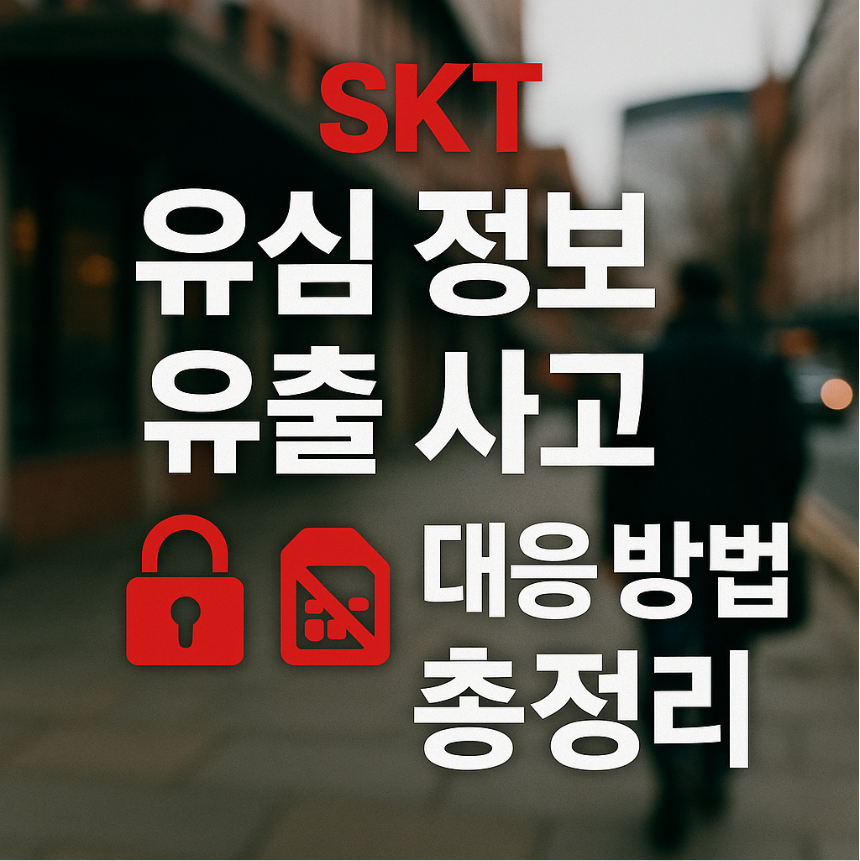 SKT 유심 정보 유출 사고 대응 방법 총정리 ✅ (2025년 최신)