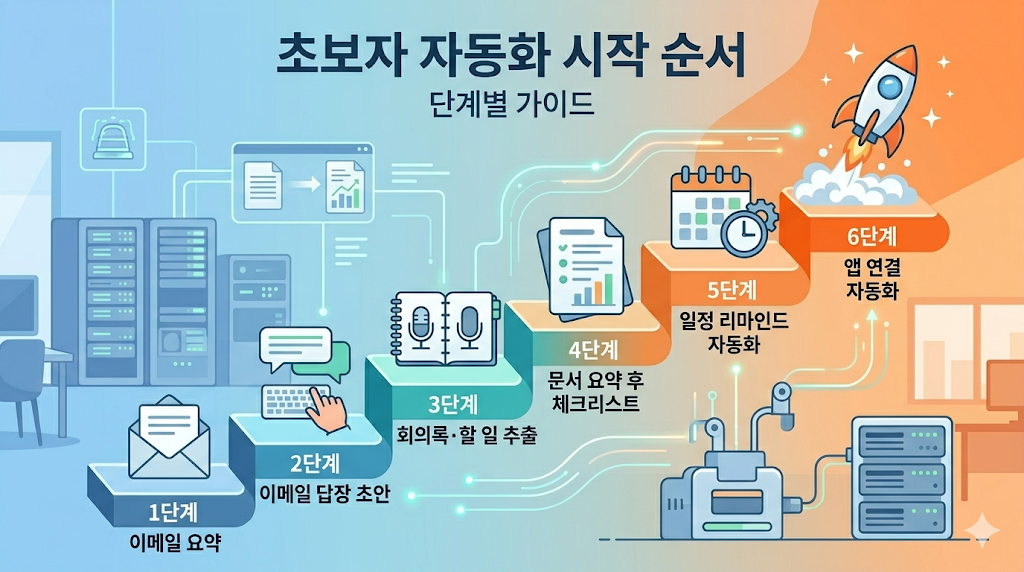 초보자에게 추천하는 시작 순서