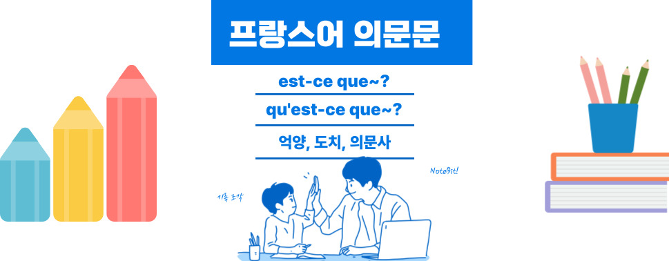 프랑스어 의문문 만드는 방법 est-ce que 도치 의문사 정리 이미지