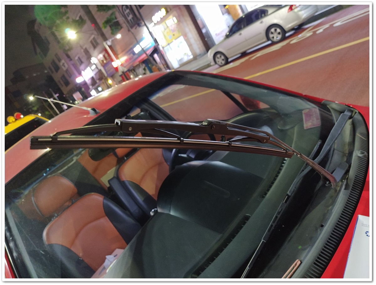 마티즈 와이퍼 교체 완료