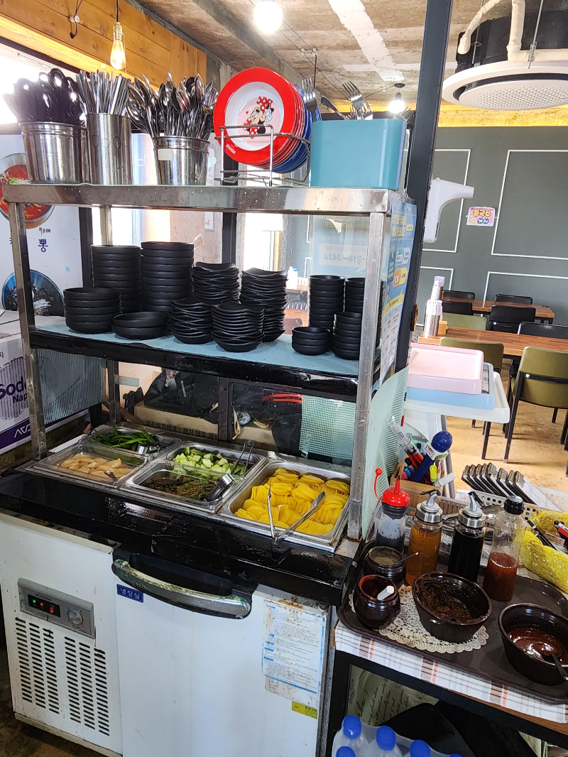 동해 대진해수욕장 맛집 칼뽕