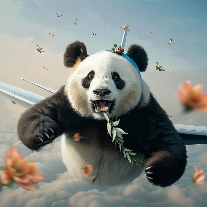 영원한 아기 판다 푸바오 중국