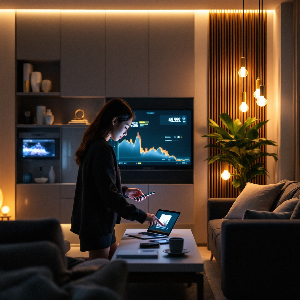 2025년 고급 인테리어 트렌드 자연 소재와 첨단 기술의 만남