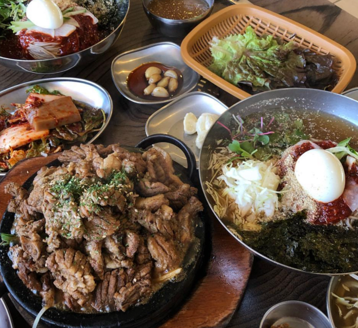 단양 석갈비 한 상