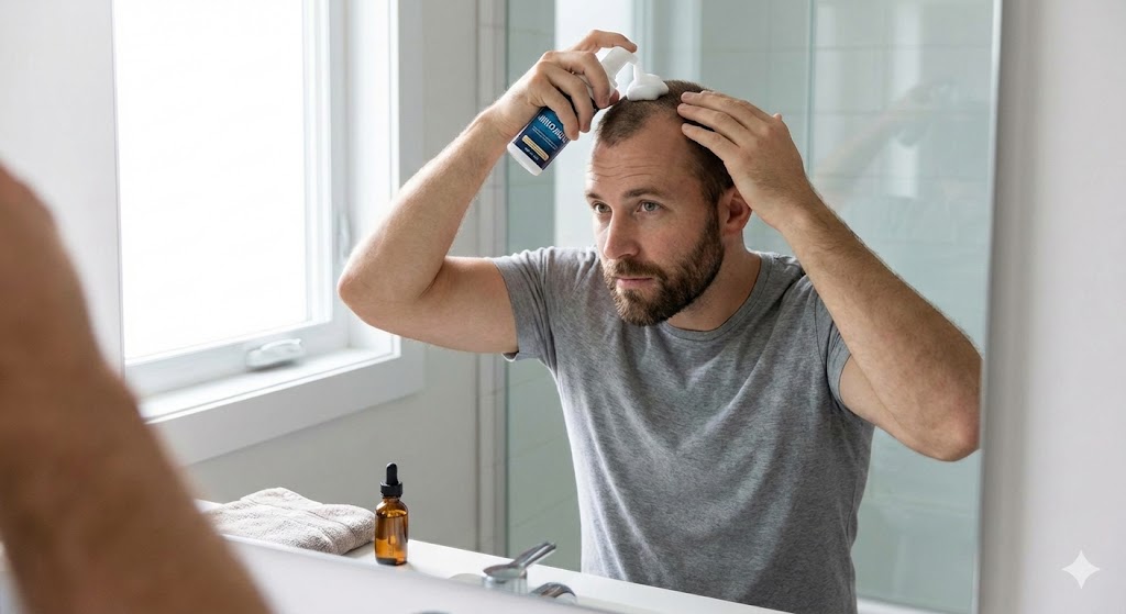 미녹시딜 탈모 머리에 바르는 피나스테리드 남자