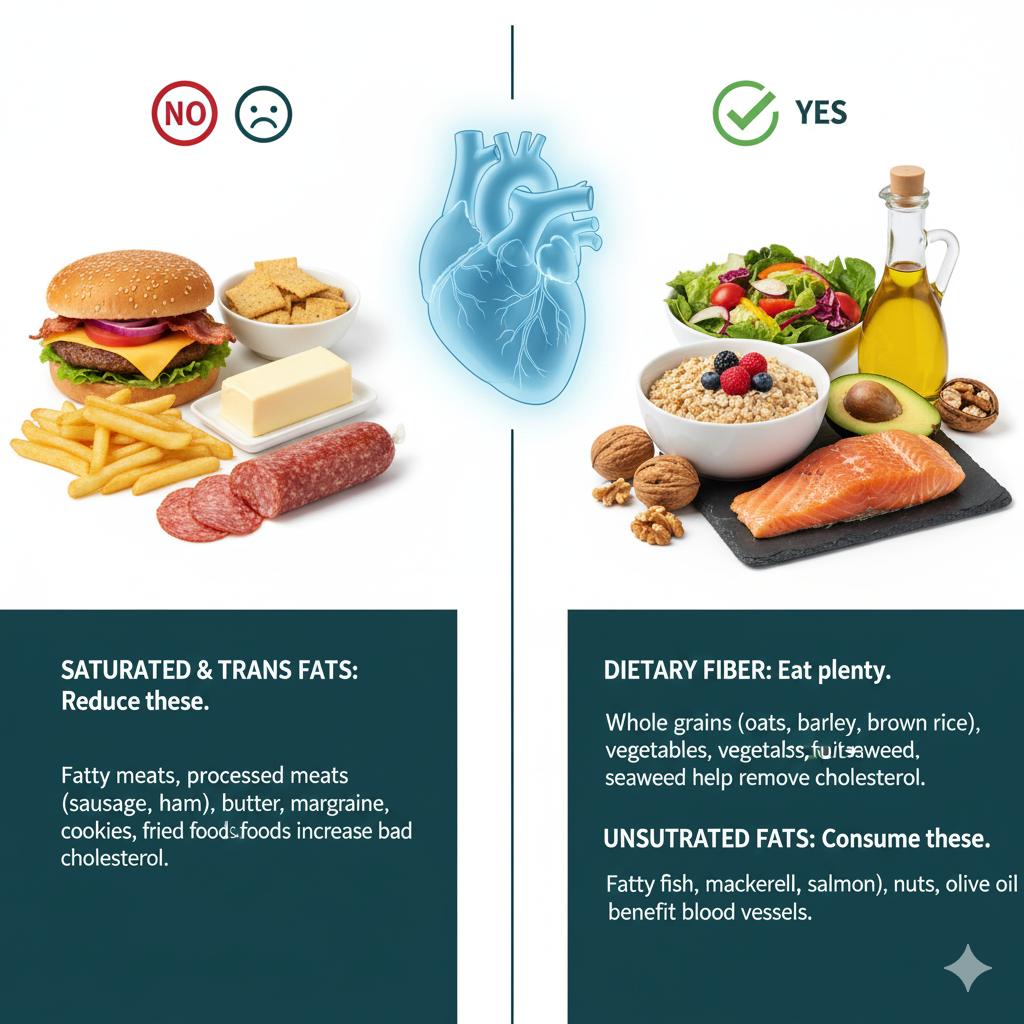 콜레스테롤 LDL콜레스테롤 고지혈증 건강상식 심혈관질환예방