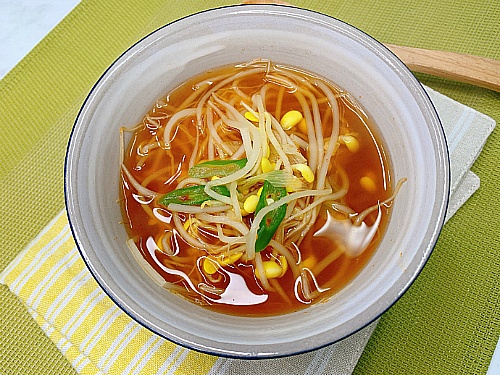 매운 콩나물국