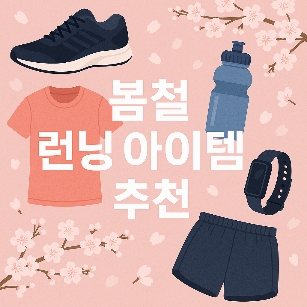 🌸 봄철 러닝 아이템 추천 BEST 7