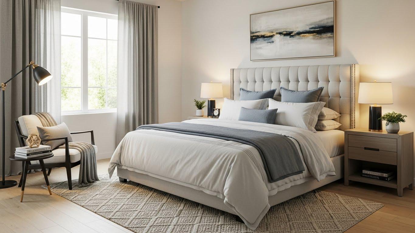 인테리어 침실등