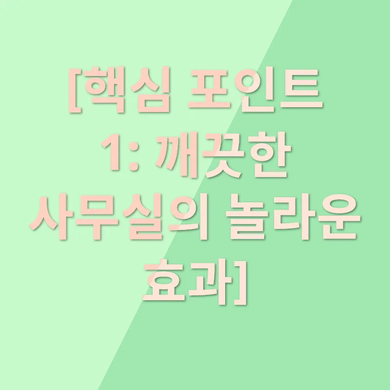 사무실 청소 전문가_1