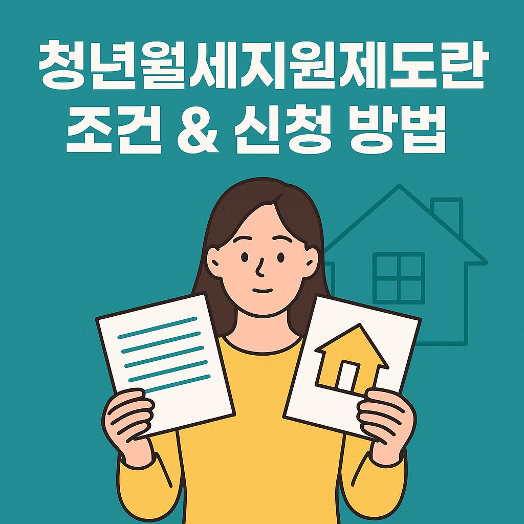 청년월세지원제도란? 조건 & 신청 방법 총정리