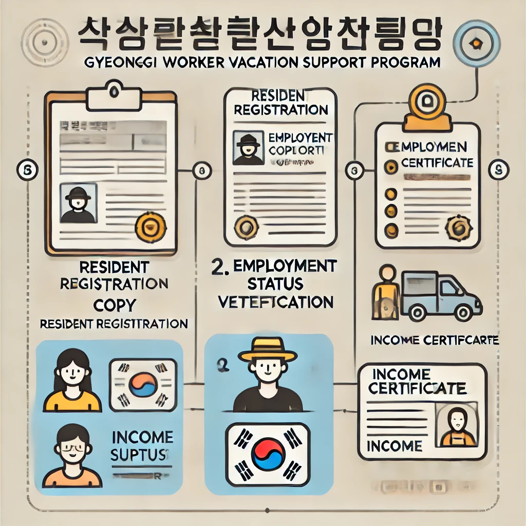 경기도 노동자 휴가비 지원 신청