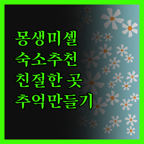 몽생미셸 숙소 고민 끝! 친절한 호스