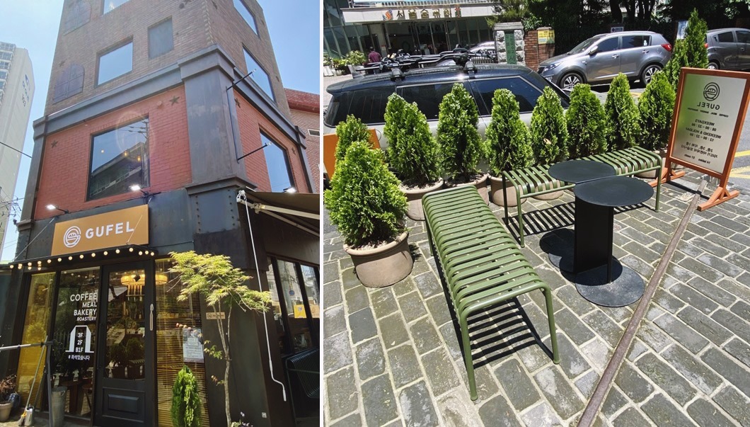 카페 테라스 외부 사진