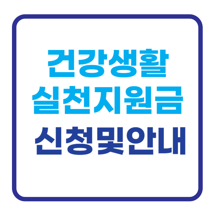 건강생활실천지원금