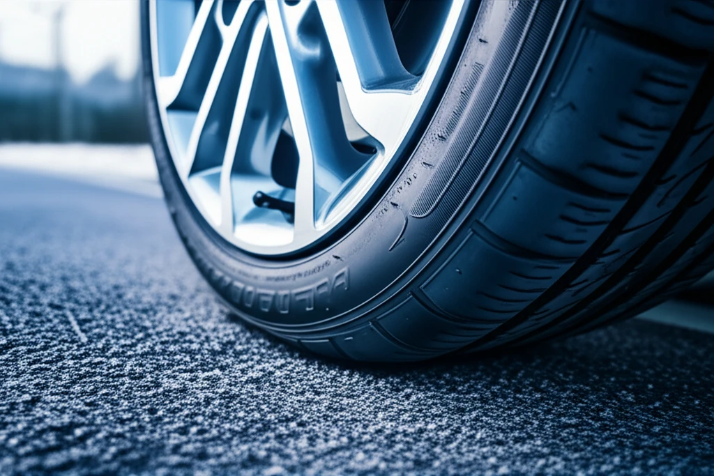 겨울철 저압 타이어 위험성 제동거리 ..