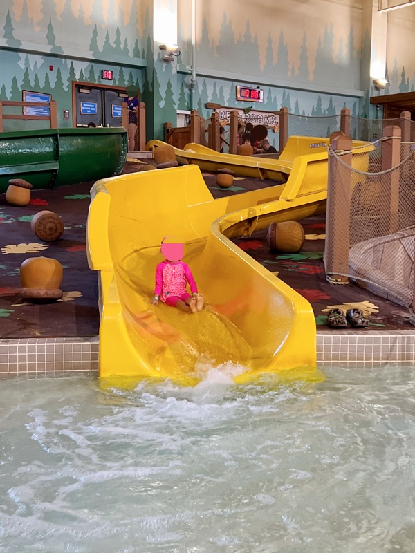 Kids having fun in the pool at Great Wolf Lodge