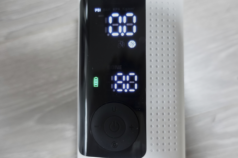 아이나비 타이어 공기압 주입기 공기압 설정 공