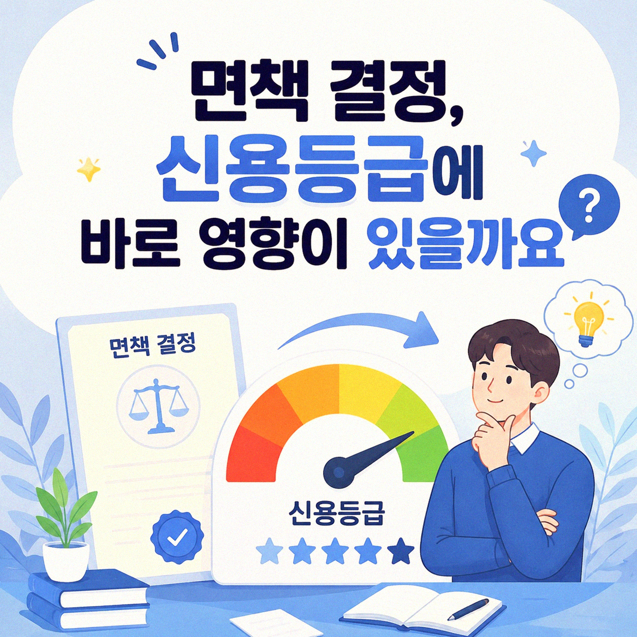 개인회생 면책 후 신용등급, 얼마나 걸릴까요