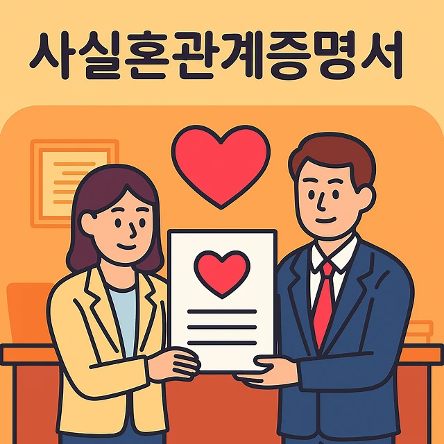 순천로펌,사실혼관계증명서