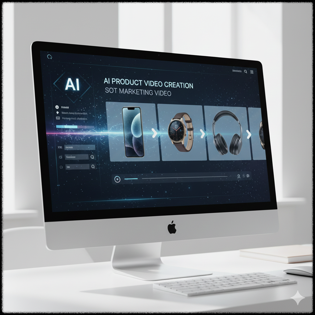 제품 이미지를 짧은 마케팅 영상으로 변환하는 AI 인터페이스