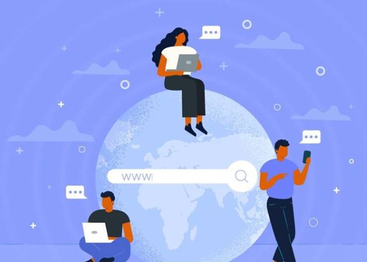 인터넷을 하는 사람들