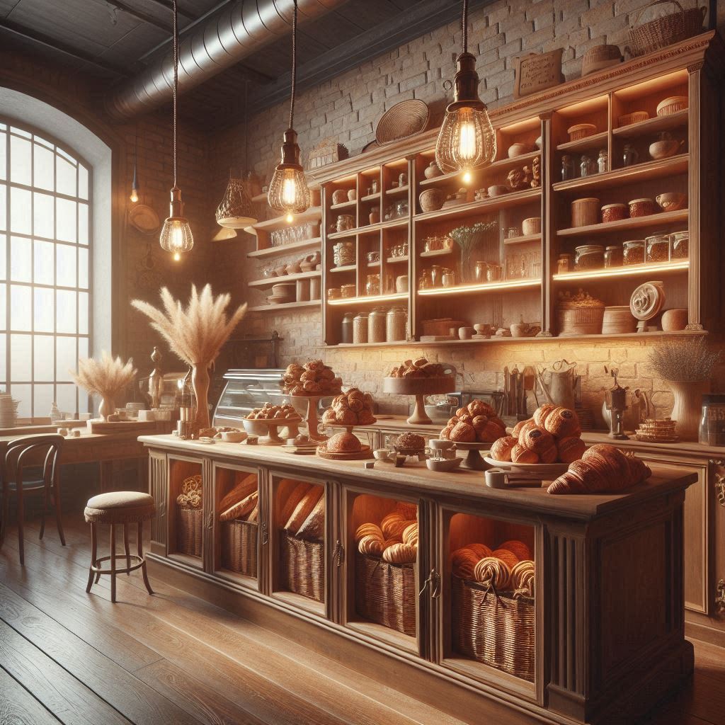 베이커리 배경