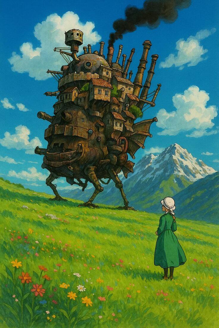 하울의 움직이는 성 숨은 의미 총정리