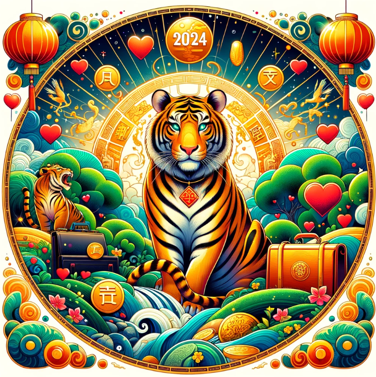 2024 호랑이띠 운세, 범띠 운세 연도별 총정리