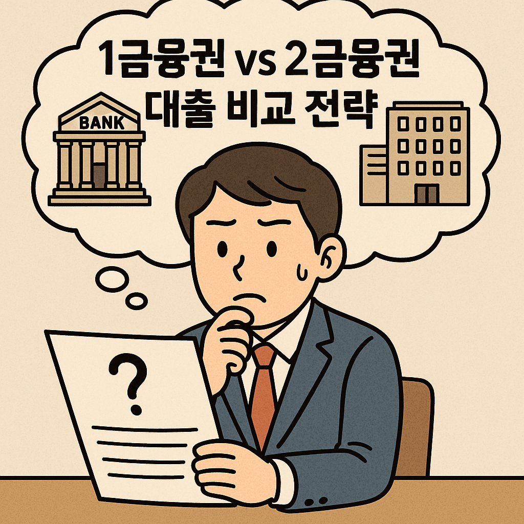 1금융권 vs 2금융권 대출