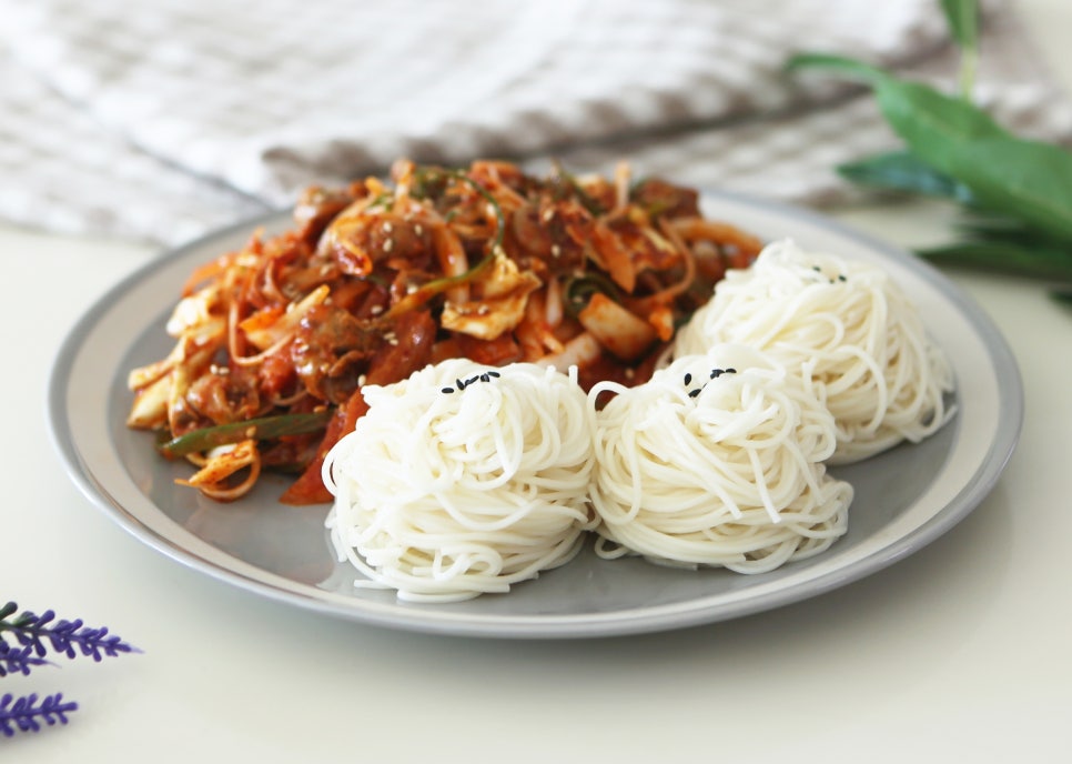 골뱅이무침 골뱅이소면무침