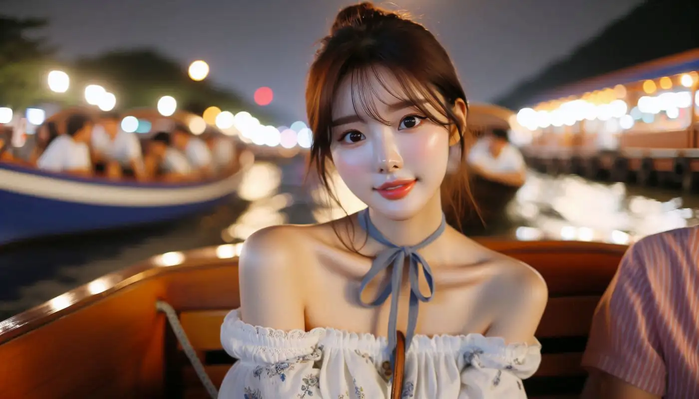 타이중-날씨를-알아보고-여행하며-관광하는-여성의-모습