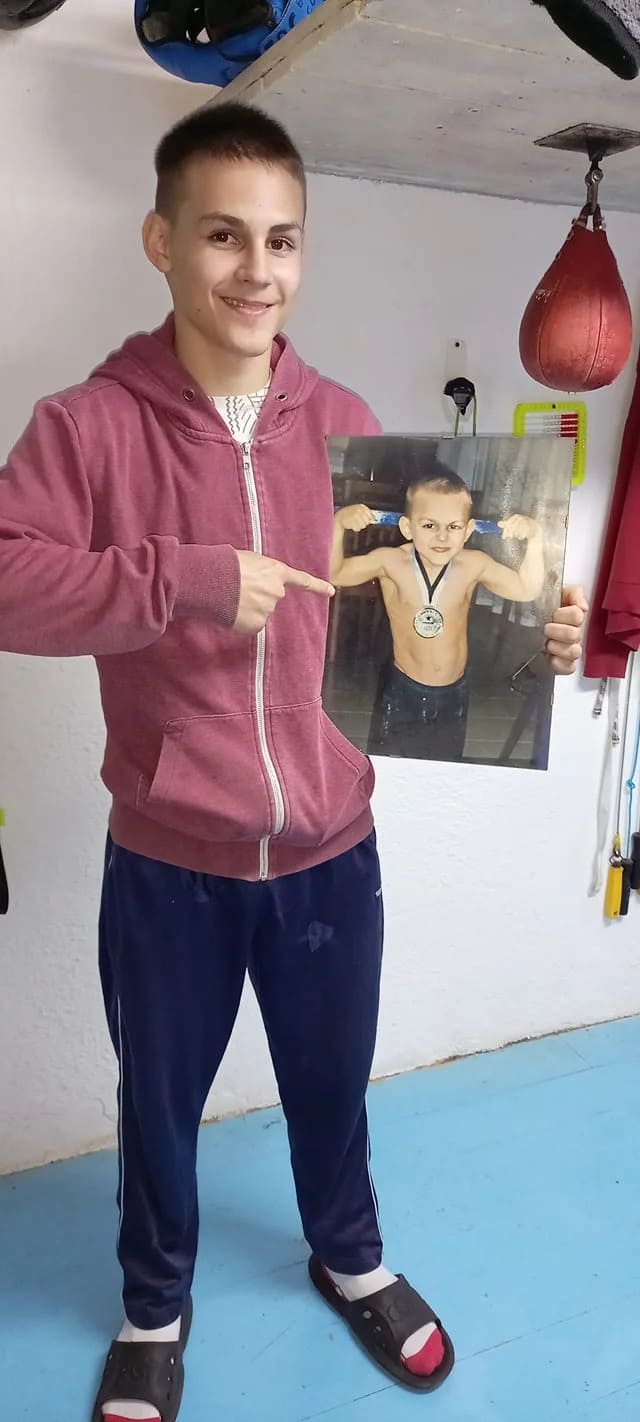 기네스에 오른 5살 보디빌더, 벌써 17살