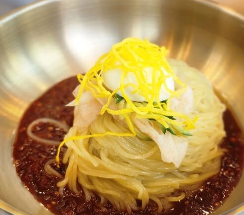 오늘N 오늘은 국수 먹는 날 용인 신봉동 물비빔밀면 맛집 밀양동래밀면