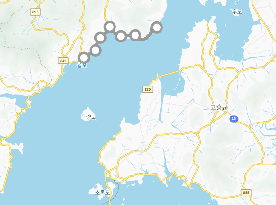 전남 보성 명소 가볼만한곳 걷기좋은 둘레길 남파랑길 63, 77코스