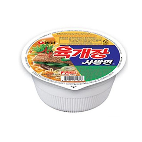 육개장 사발면