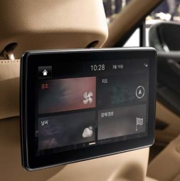 제네시스g80-뒷좌석듀얼모니터