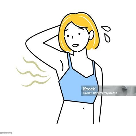 여자 겨드랑이 냄새