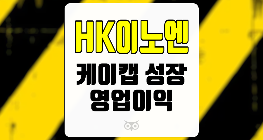 HK이노엔, 성장 가능성이 큰 제약 기업의 실적 분석