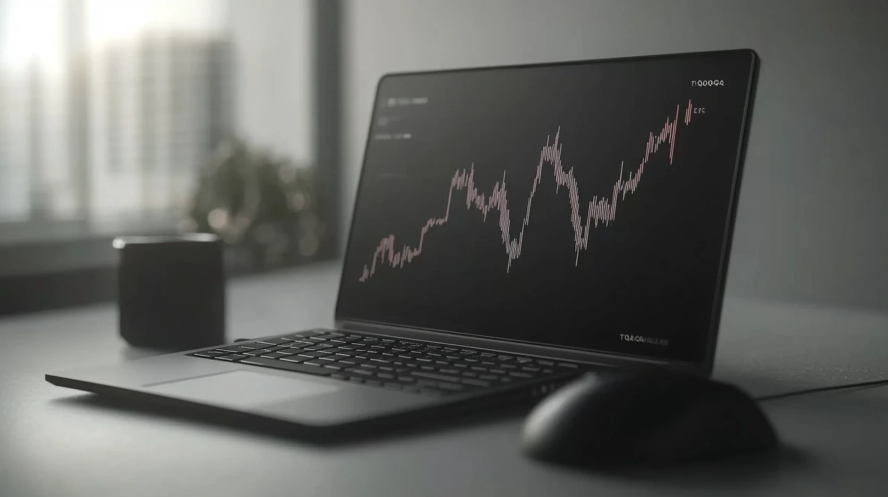 TQQQ와 일반 ETF의 성장 잠재력 비교 차트로, 투자 수익을 반영하고 미래 전망을 시각적으로 표현합니다.