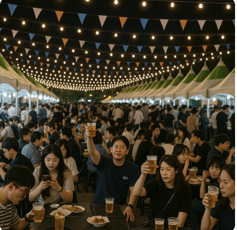 2025 전주 가맥축제 일정&middot;장소&middot;꿀팁 총정리! 관련 사진